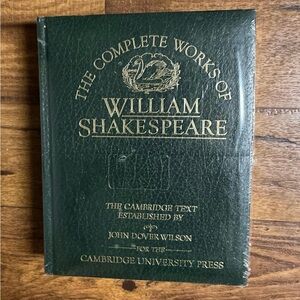 The Complete Works Of William Shakespeare • 1984 • HC Book •Cambridge Press •New